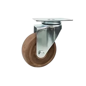 ROTAR LTDA. Rueda Alta Temperatura 280°C, Fibra de Vidrio y PA, Placa Giratoria.