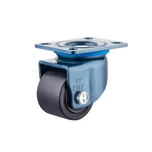 ROTAR LTDA. Rueda NANO Blue Azul Banda Poliamida Placa Fija 500 Kg