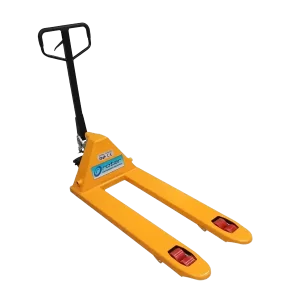 ROTAR LTDA. Transpaleta Manual, Carga 2500 Kg Dimensiones 1150x550 mm. Ruedas Banda de Poliuretano.