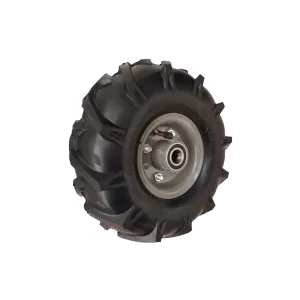 ROTAR LTDA. Rueda Neumática TRACTOR Banda de Caucho, Diámetro 250 mm, Capacidad de Carga 130 Kg.