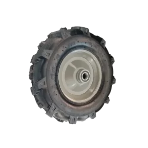 ROTAR LTDA. Rueda Neumática TRACTOR Banda de Caucho, Diámetro 400 mm, Capacidad de Carga 300 Kg.