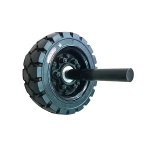 ROTAR LTDA. Neumático Macizo DUTY Diámetro 350 mm Maza con Vástago 300 mm