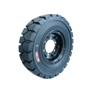 ROTAR LTDA. Neumático Macizo DUTY Caucho Macizo, Llanta Hierro Fundido, Diámetro 430 mm Apernadura 6x125