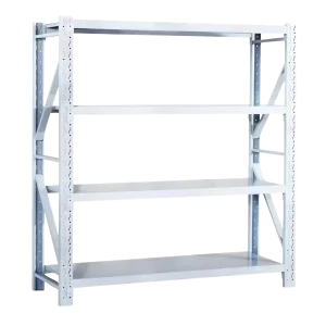 Estante Metálico GRIS 180 Kg por Nivel 200x200x50 cm